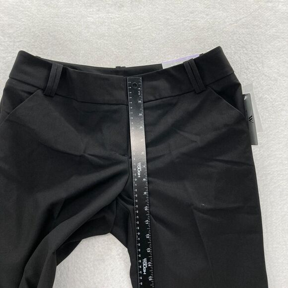 Worthington Modern Fit Pants Women's 12P Petite Black Cuffed Capri Stretch NWT - Picture 7 of 11